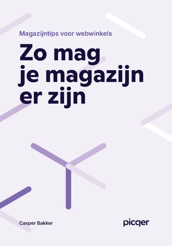 Omslag van Zo mag je magazijn er zijn
