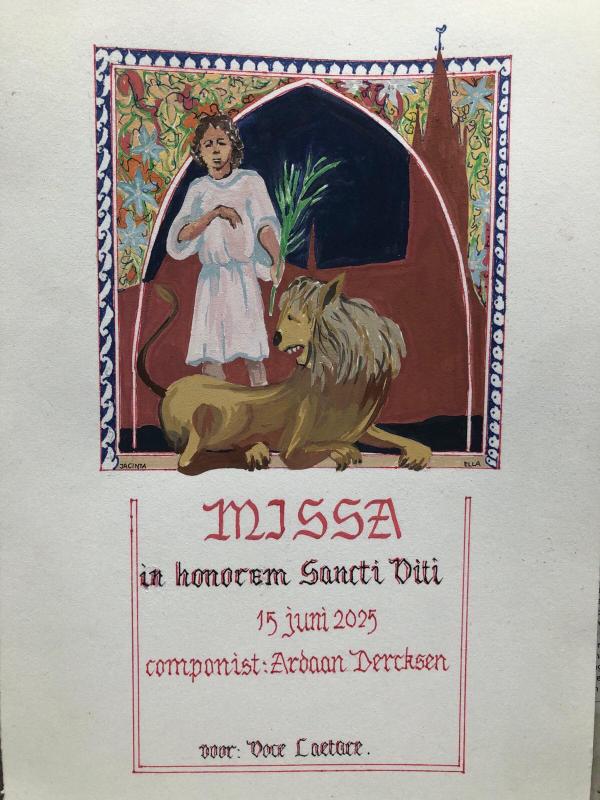 Omslag van Missa in Honorem Sancti Viti