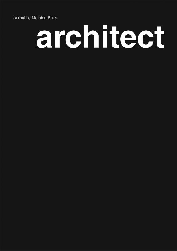 Omslag van architect
