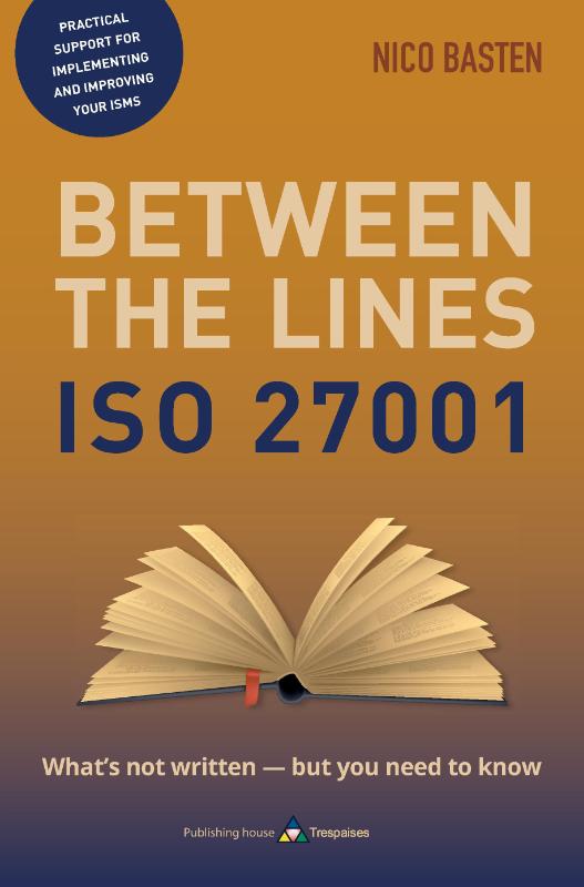 Omslag van ISO 27001 Between the Lines