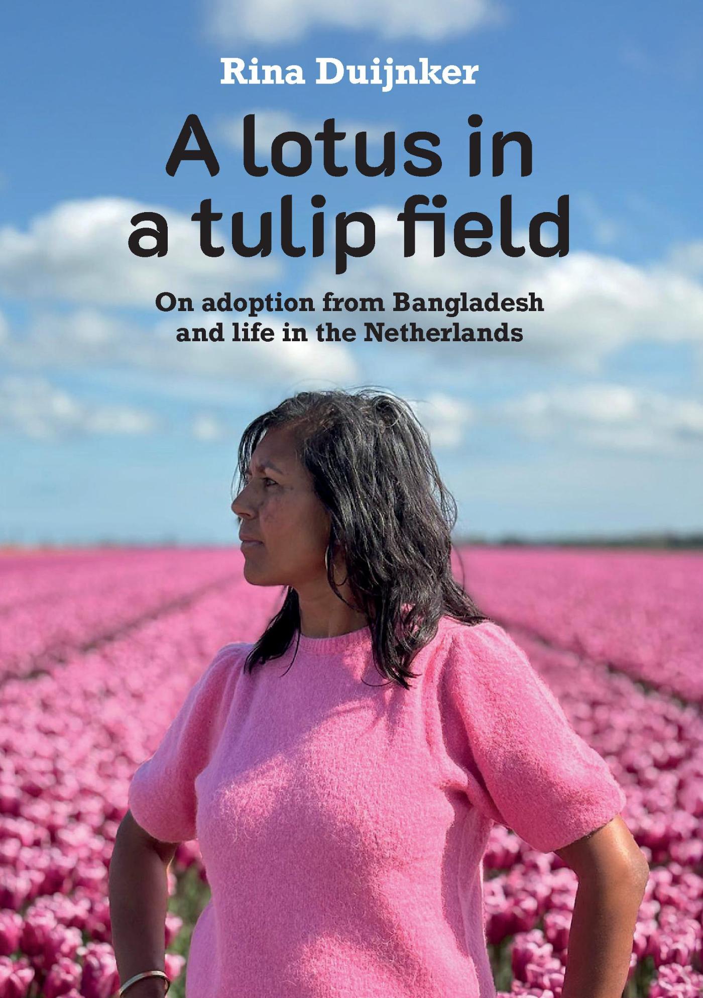 Omslag van A Lotus in a tulip field