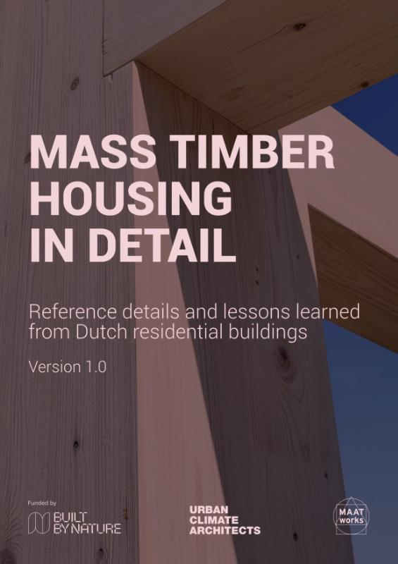 Omslag van Handbook Mass Timber Housing in Detail