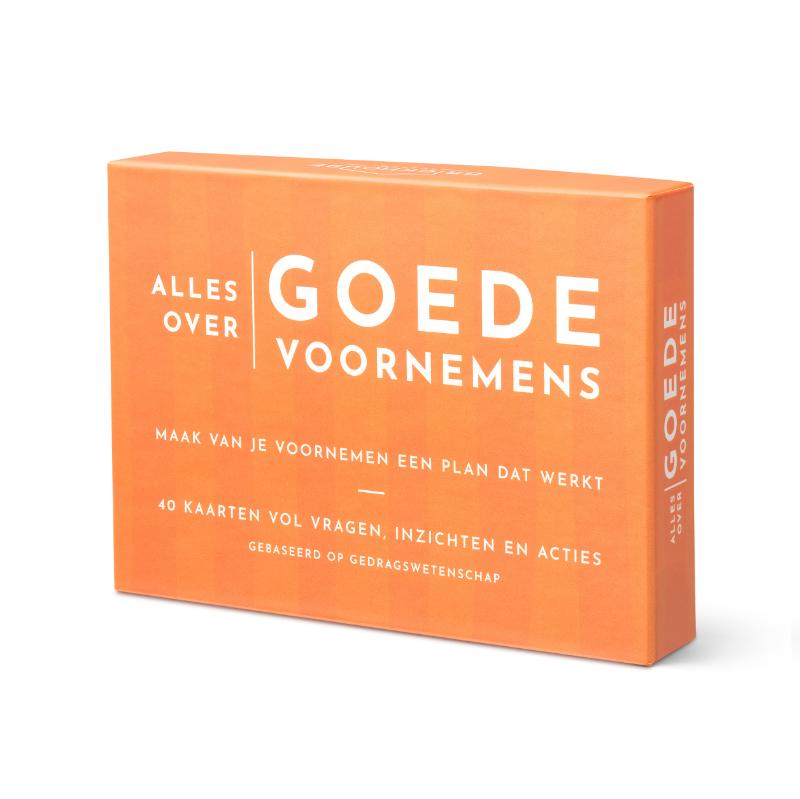 Omslag van Alles over goede voornemens
