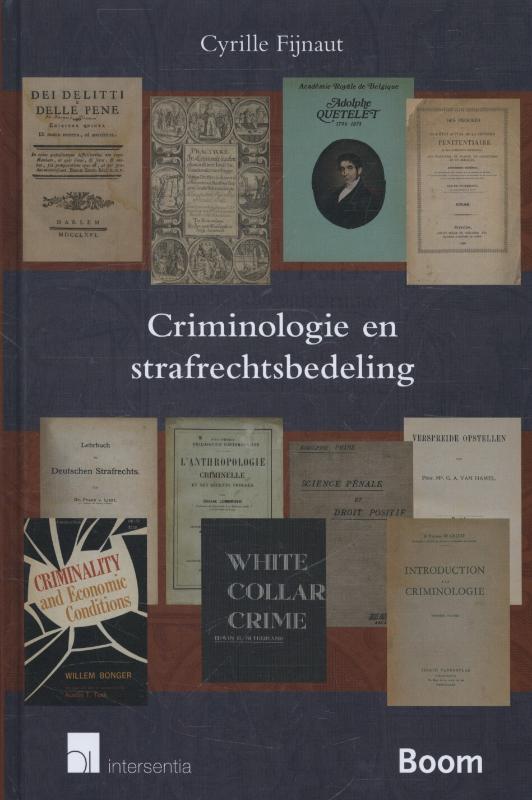 Omslag van Criminologie en strafrechtsbedeling
