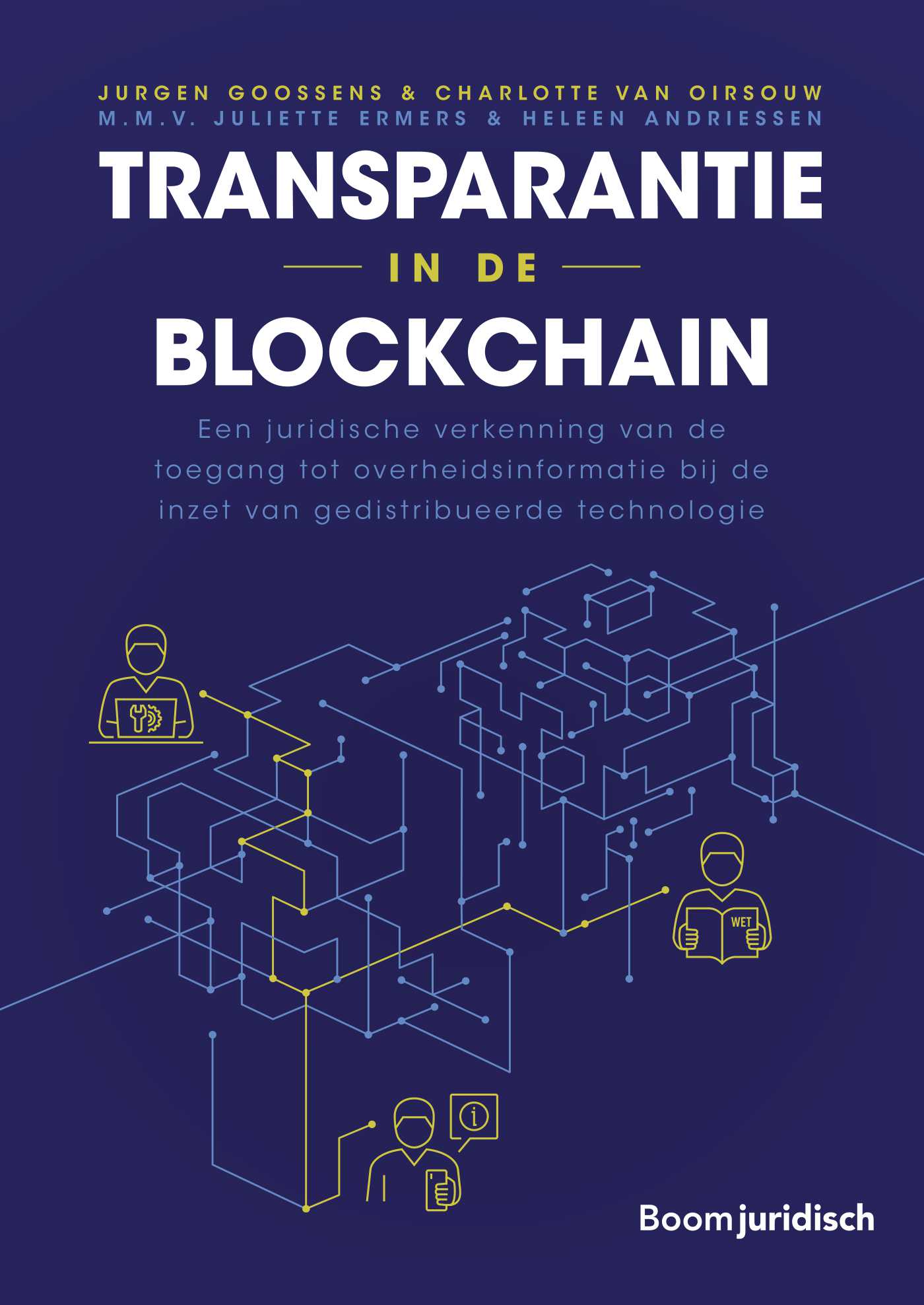 Omslag van Transparantie in de blockchain