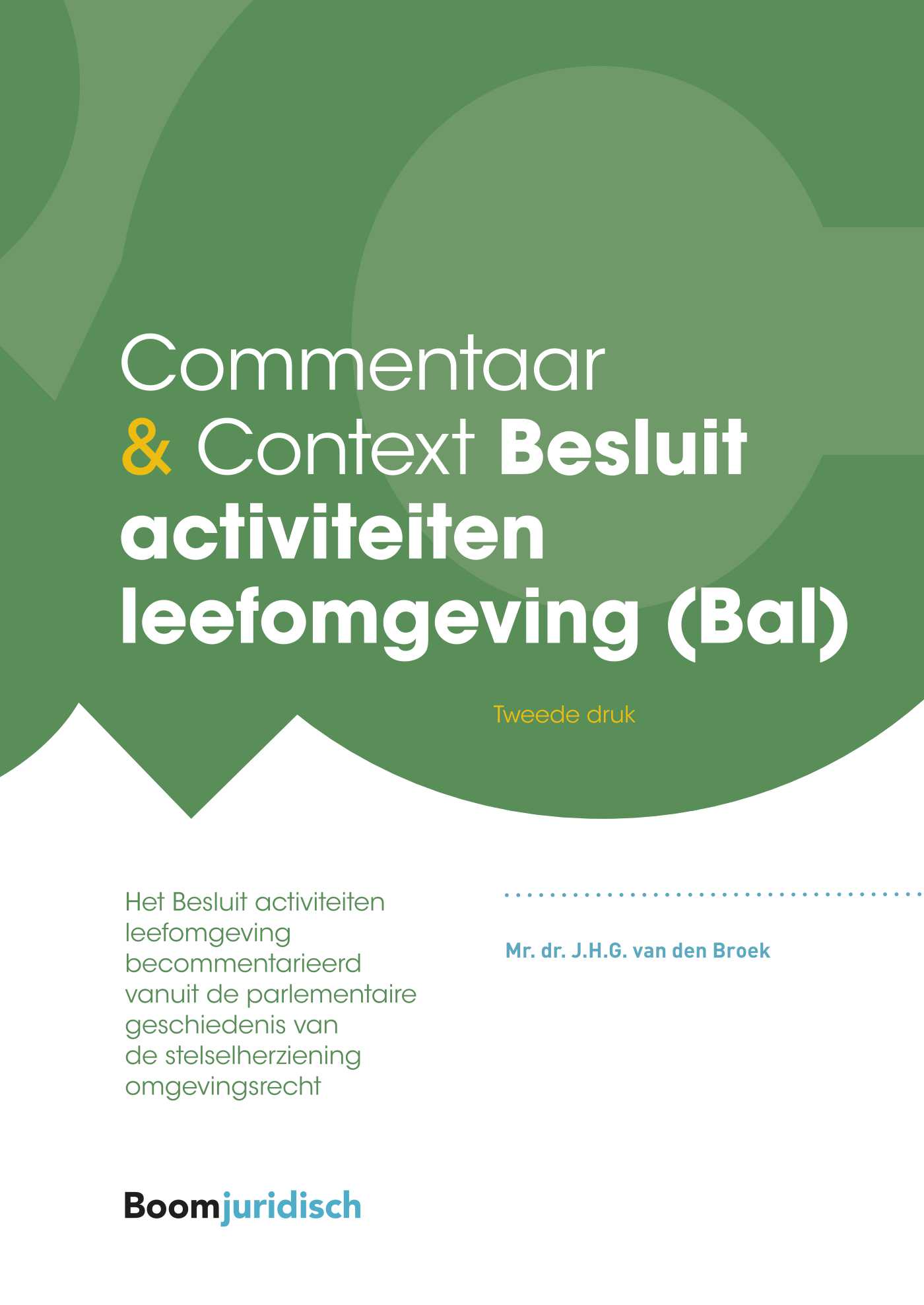 Omslag van Besluit activiteiten leefomgeving (Bal)
