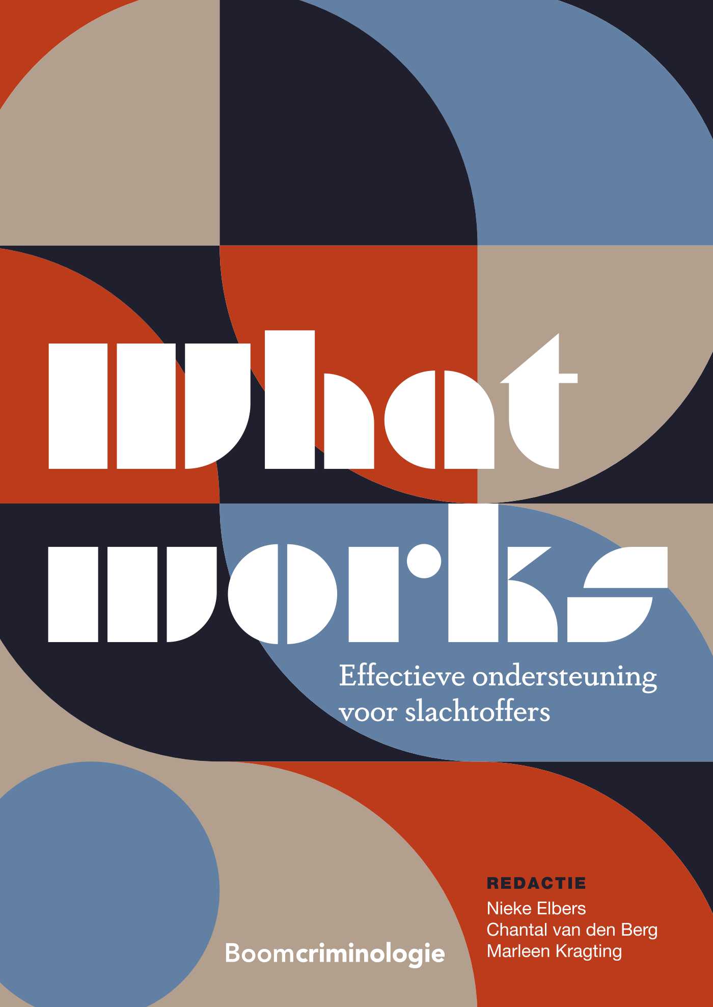Omslag van What works: Effectieve ondersteuning voor slachtoffers