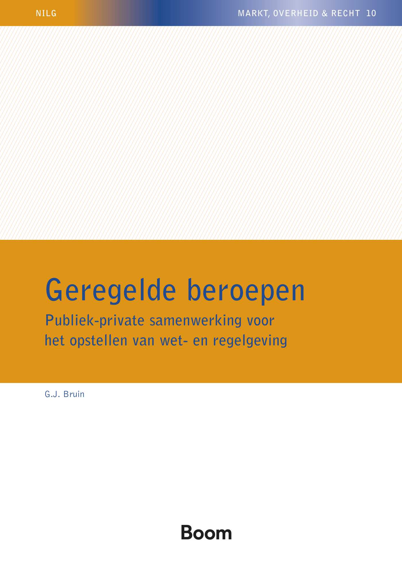 Omslag van Geregelde beroepen