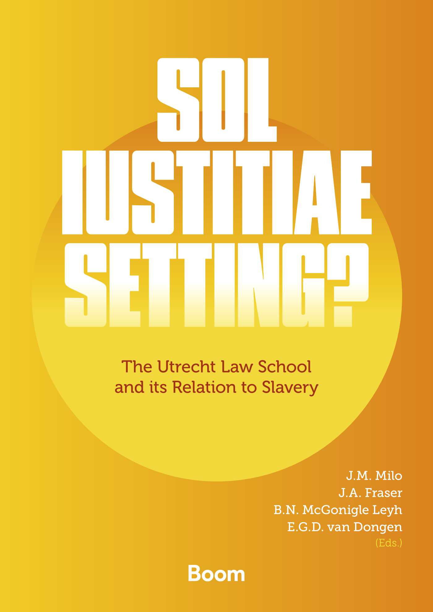 Omslag van Sol Iustitiae Setting?