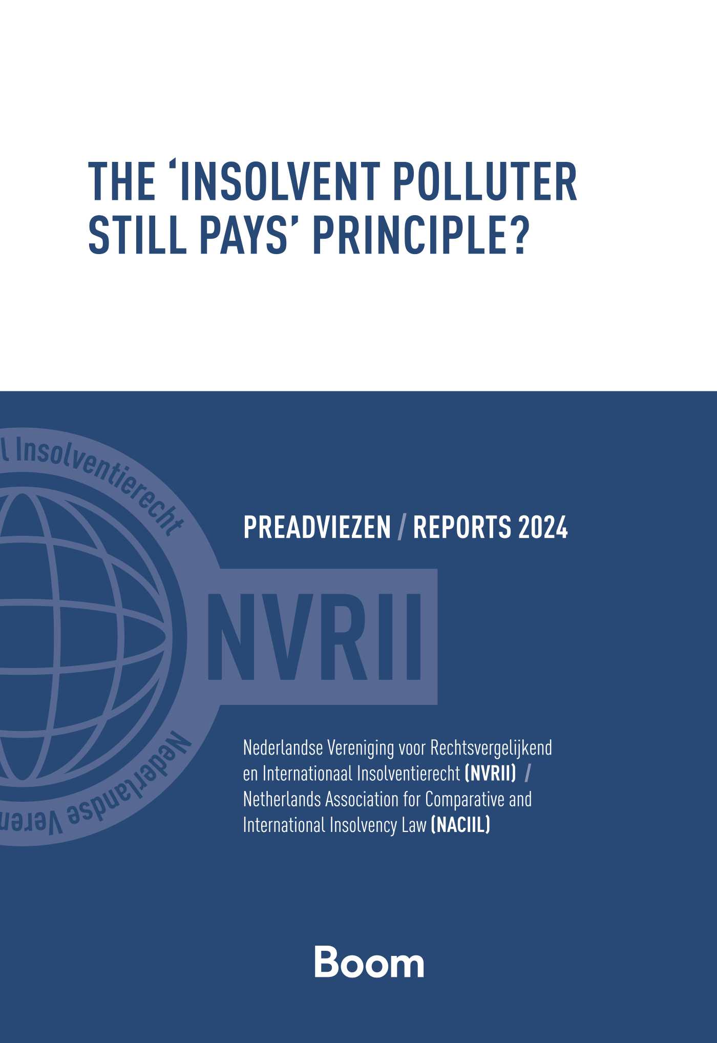 Omslag van The 'Insolvent Polluter Still Pays' Principle?