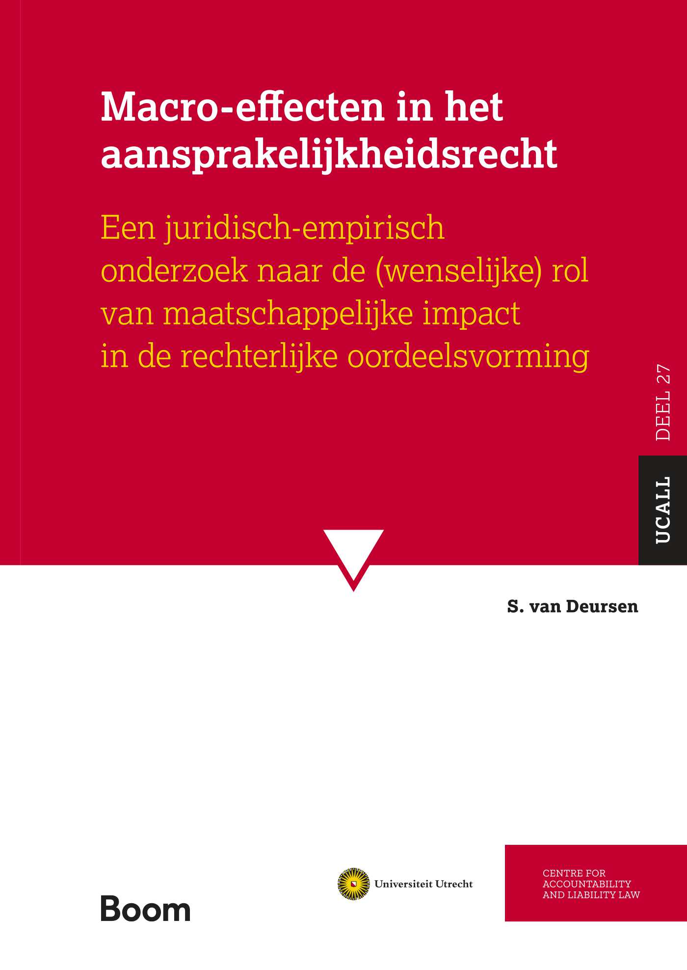 Omslag van Macro-effecten in het aansprakelijkheidsrecht