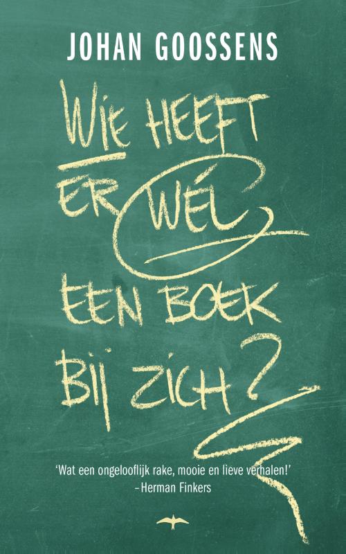 Omslag van Wie heeft er wél een boek bij zich?