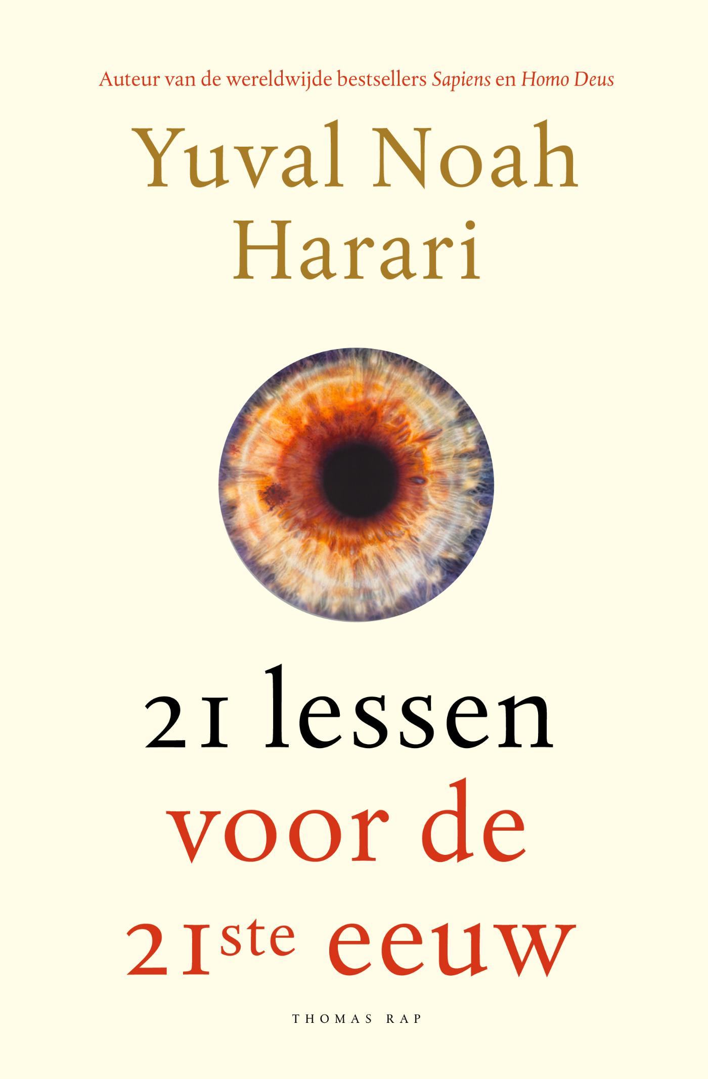 Omslag van 21 lessen voor de 21ste eeuw
