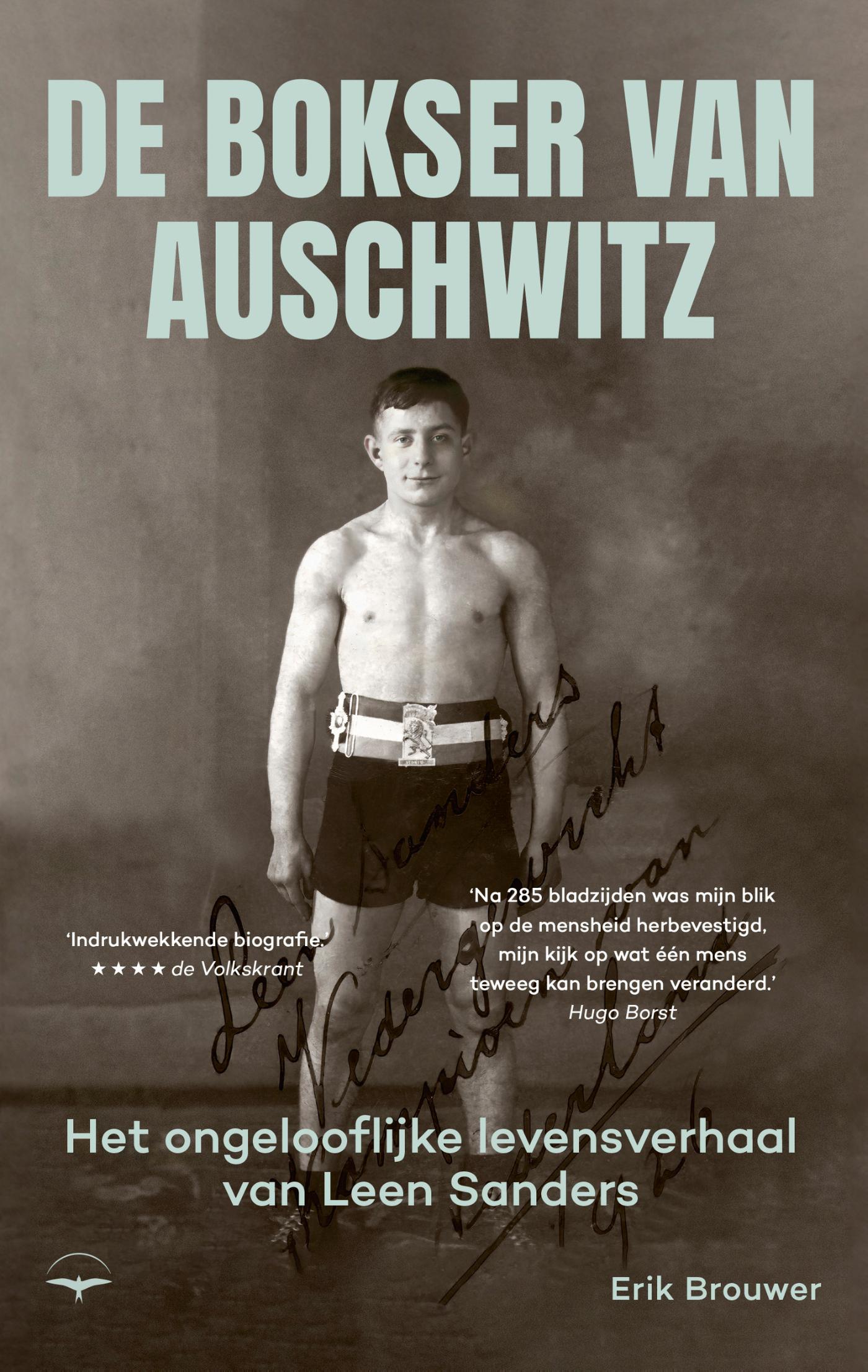 Omslag van De bokser van Auschwitz