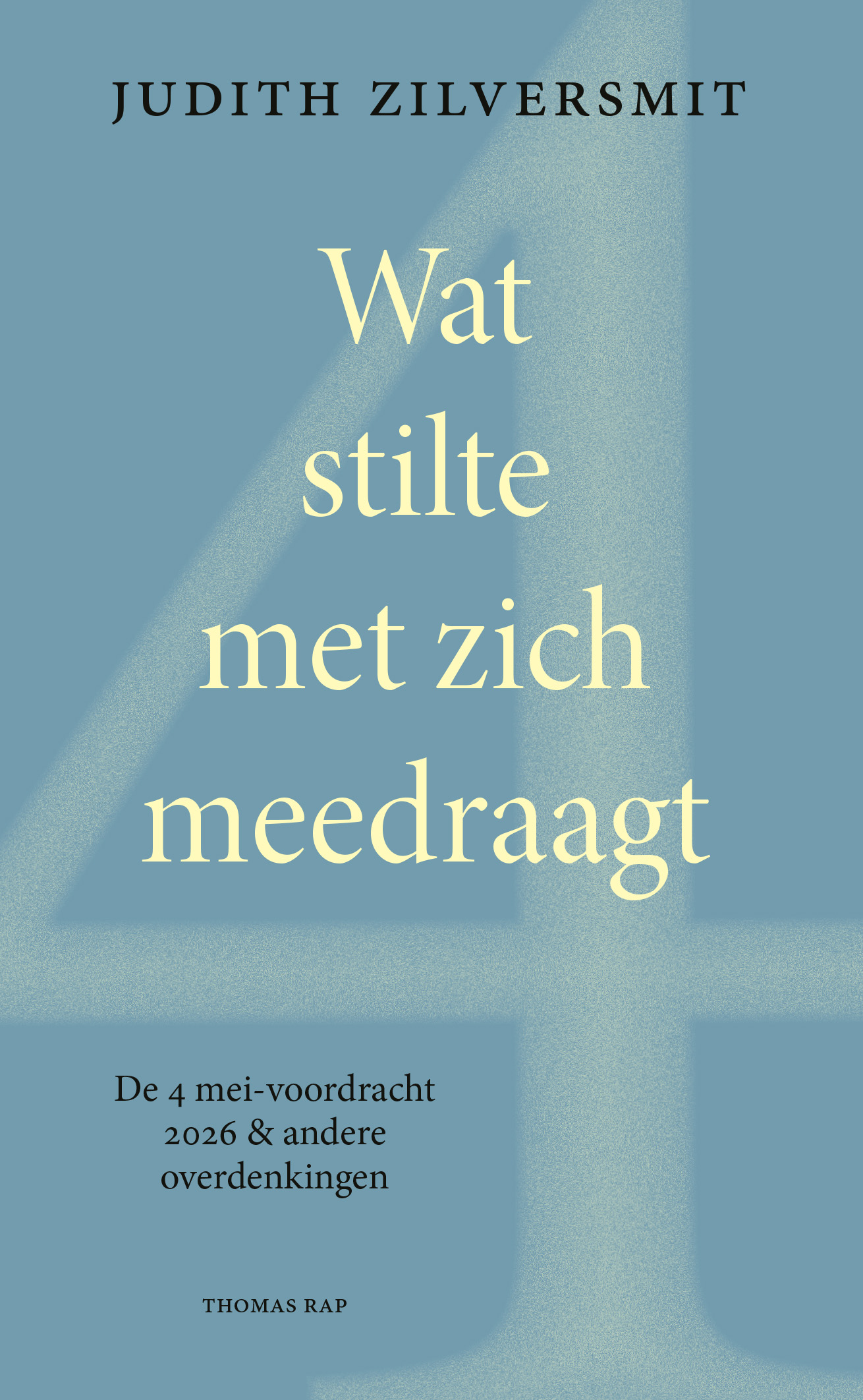 Omslag van Wat stilte met zich meedraagt
