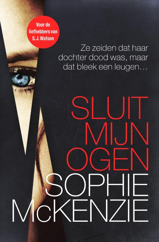 Omslag van Sluit mijn ogen