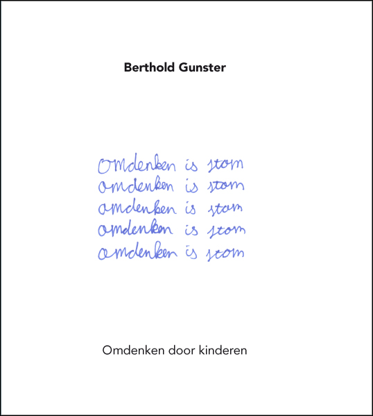 Omslag van Omdenken is stom