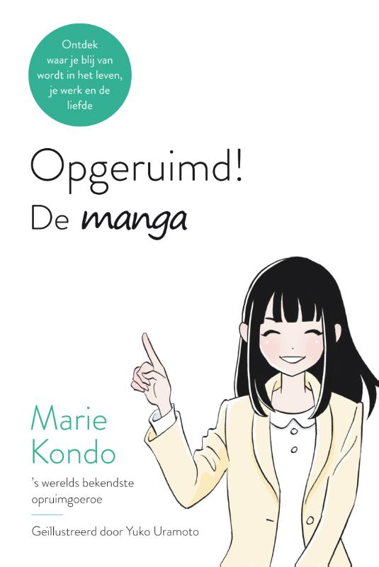 Omslag van Opgeruimd! De manga