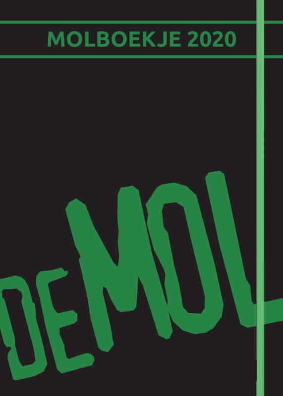 Omslag van Wie is de Mol? - Molboekje 2020