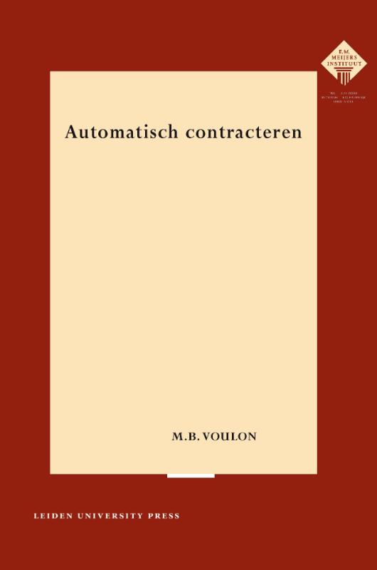 Omslag van Automatisch contracteren
