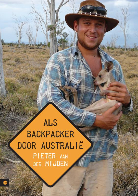 Omslag van Als backpacker door Australië
