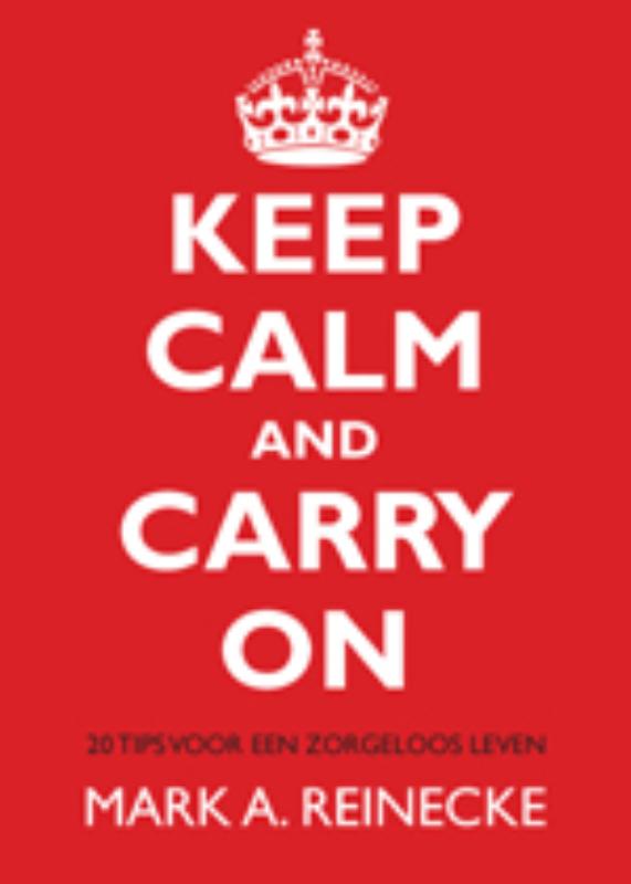 Omslag van Keep calm and carry on