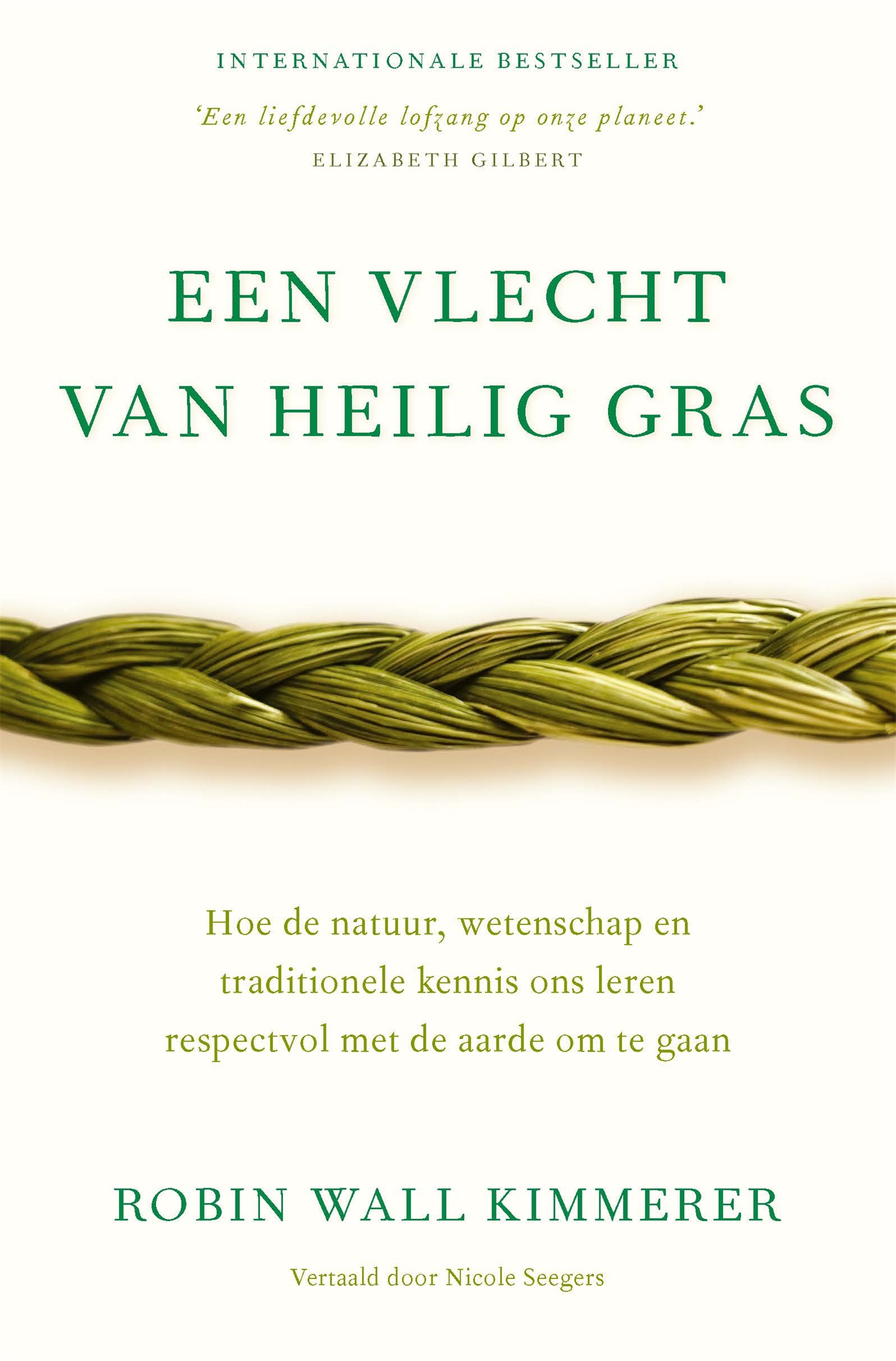 Omslag van Een vlecht van heilig gras