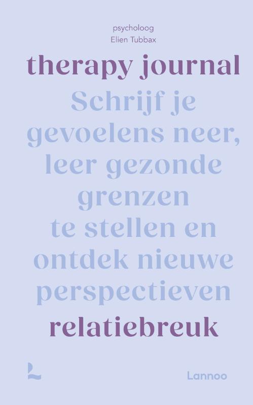 Omslag van Therapy journal: Relatiebreuk