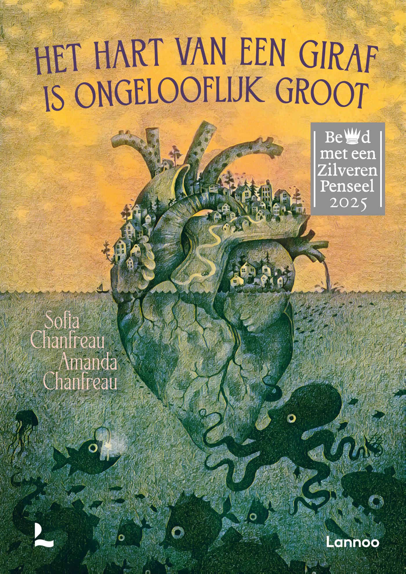 Omslag van Het hart van een giraf is ongelooflijk groot