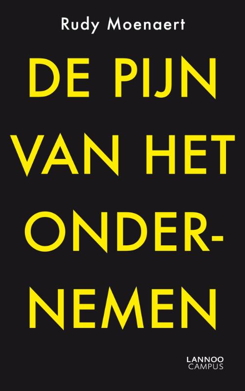 Omslag van De pijn van hetondernemen