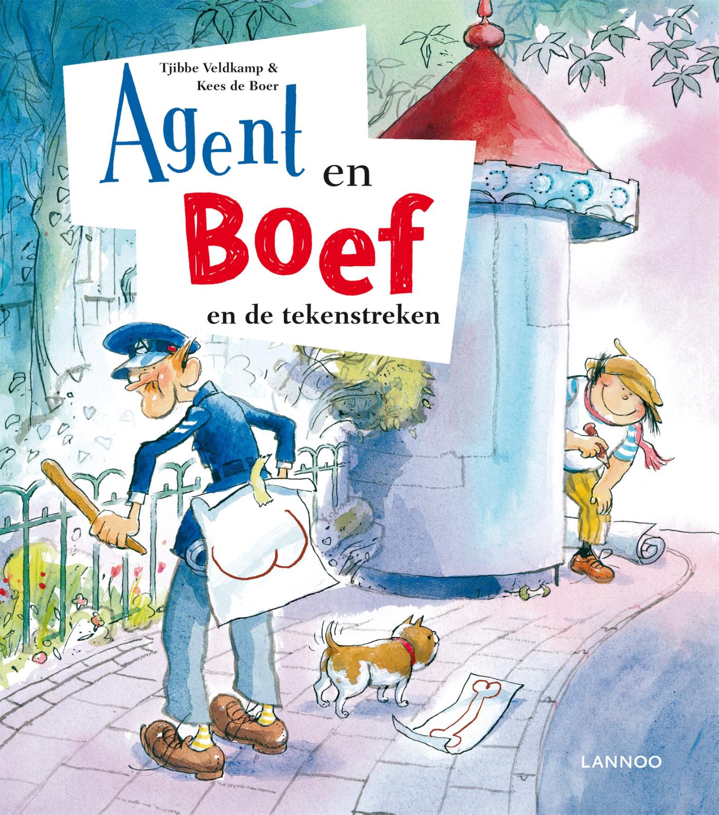 Omslag van Agent en Boef en de tekenstreken