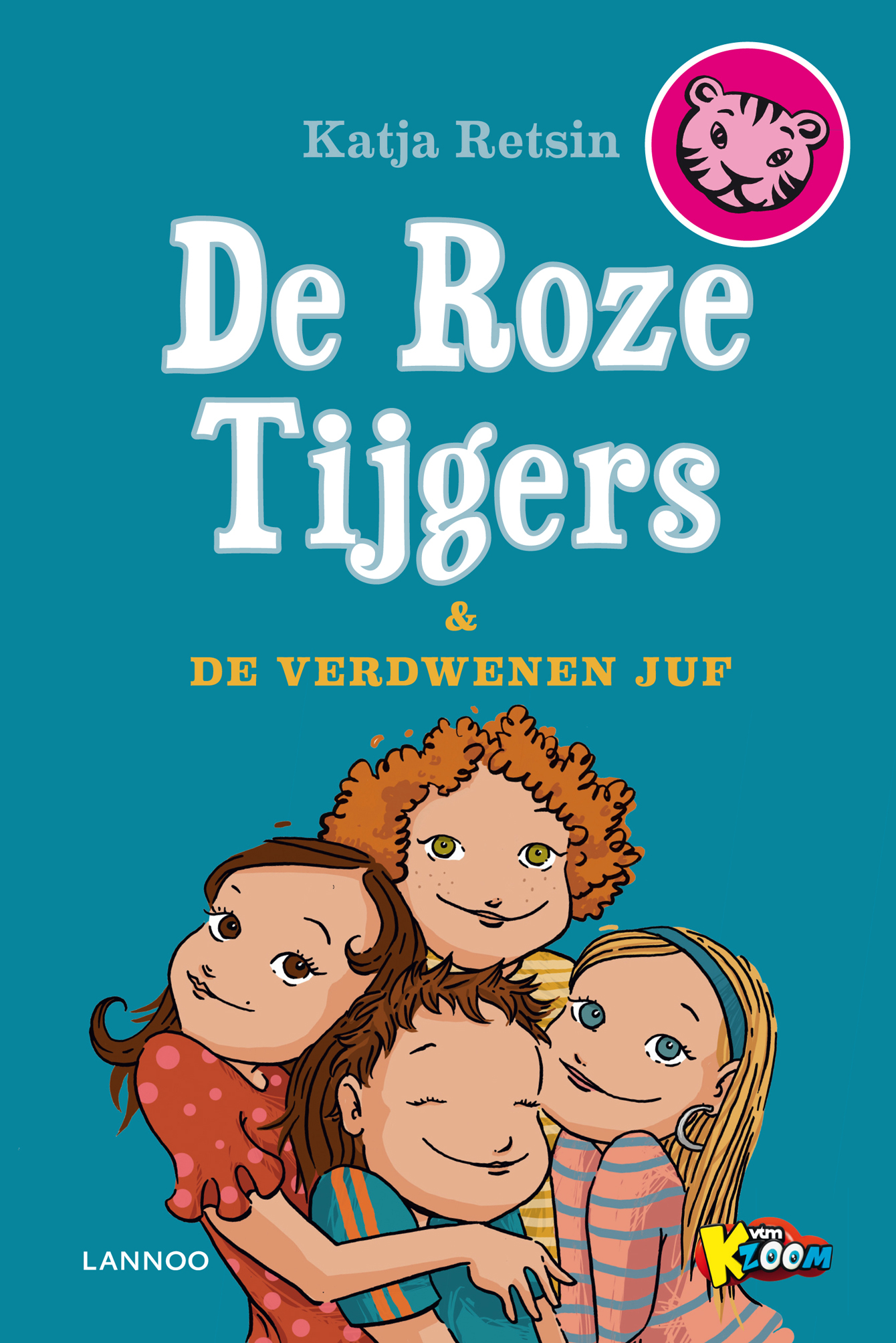 Omslag van De roze tijgers en de verdwenen juf
