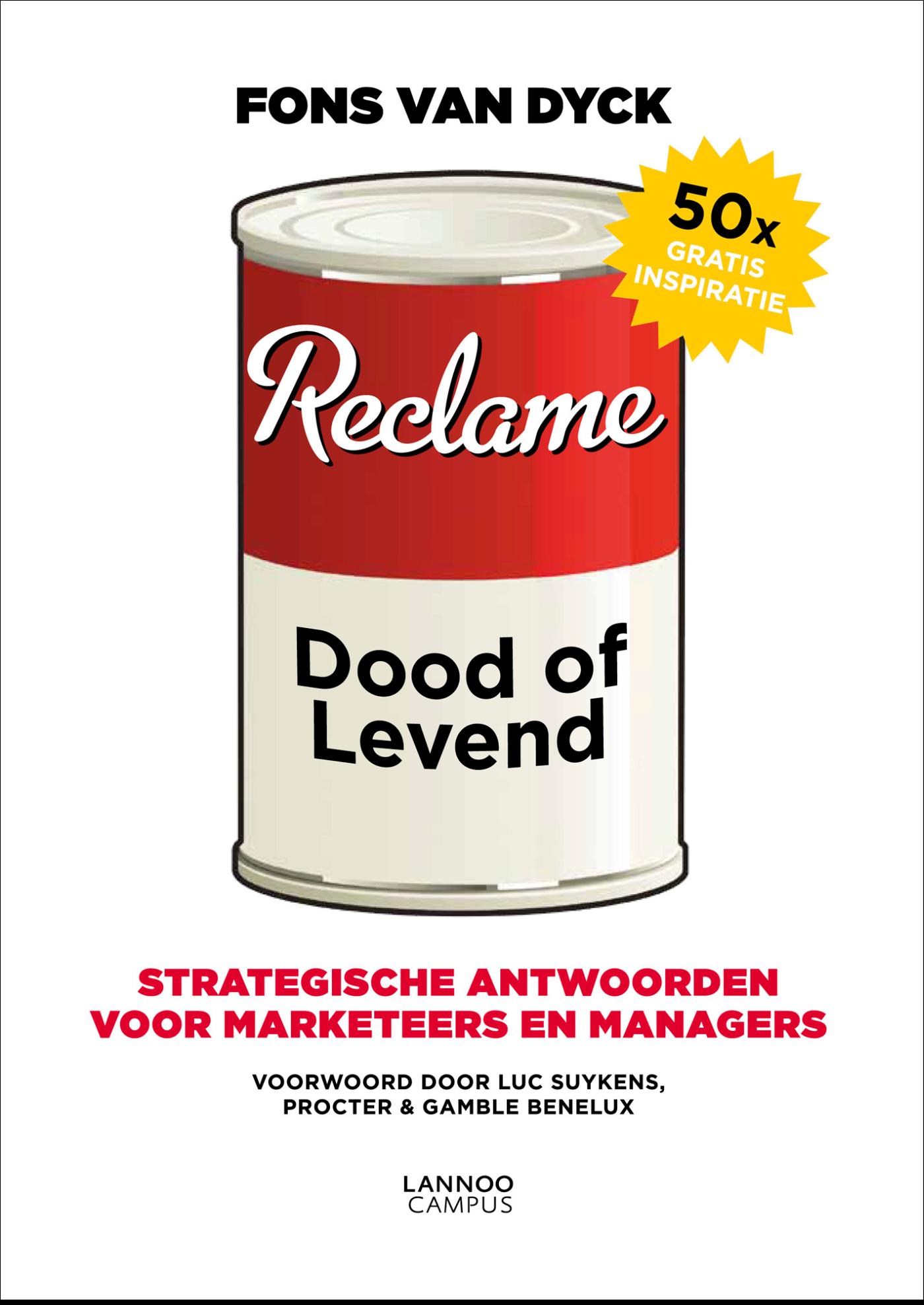 Omslag van Reclame: dood of levend