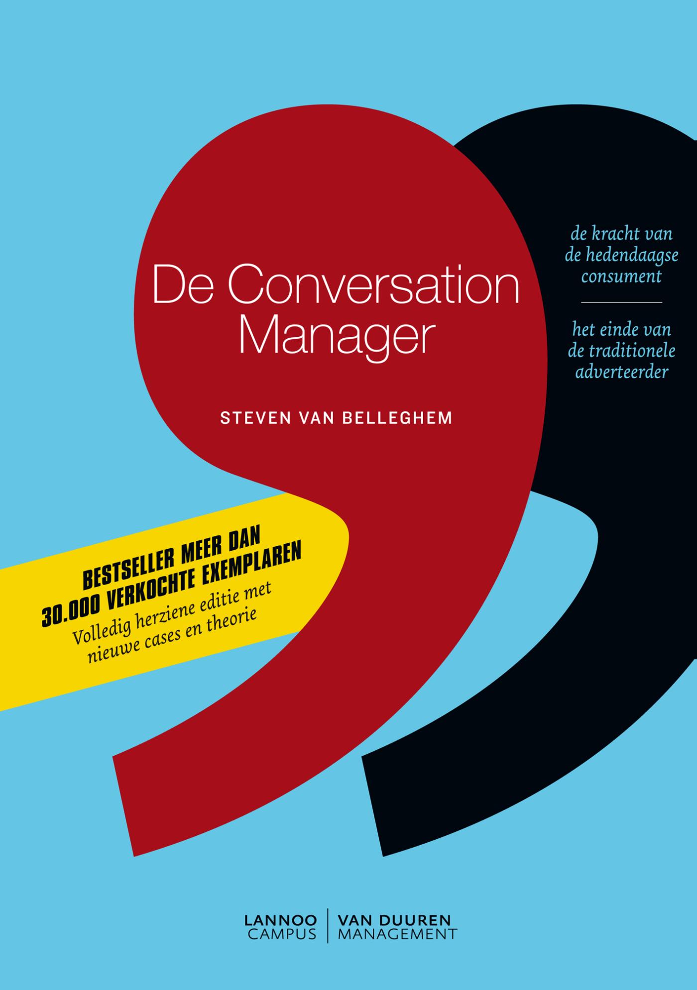 Omslag van De conversation manager