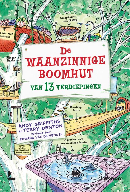 Omslag van De waanzinnige boomhut van 13 verdiepingen