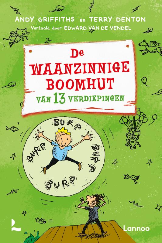 Omslag van De waanzinnige boomhut van 13 verdiepingen