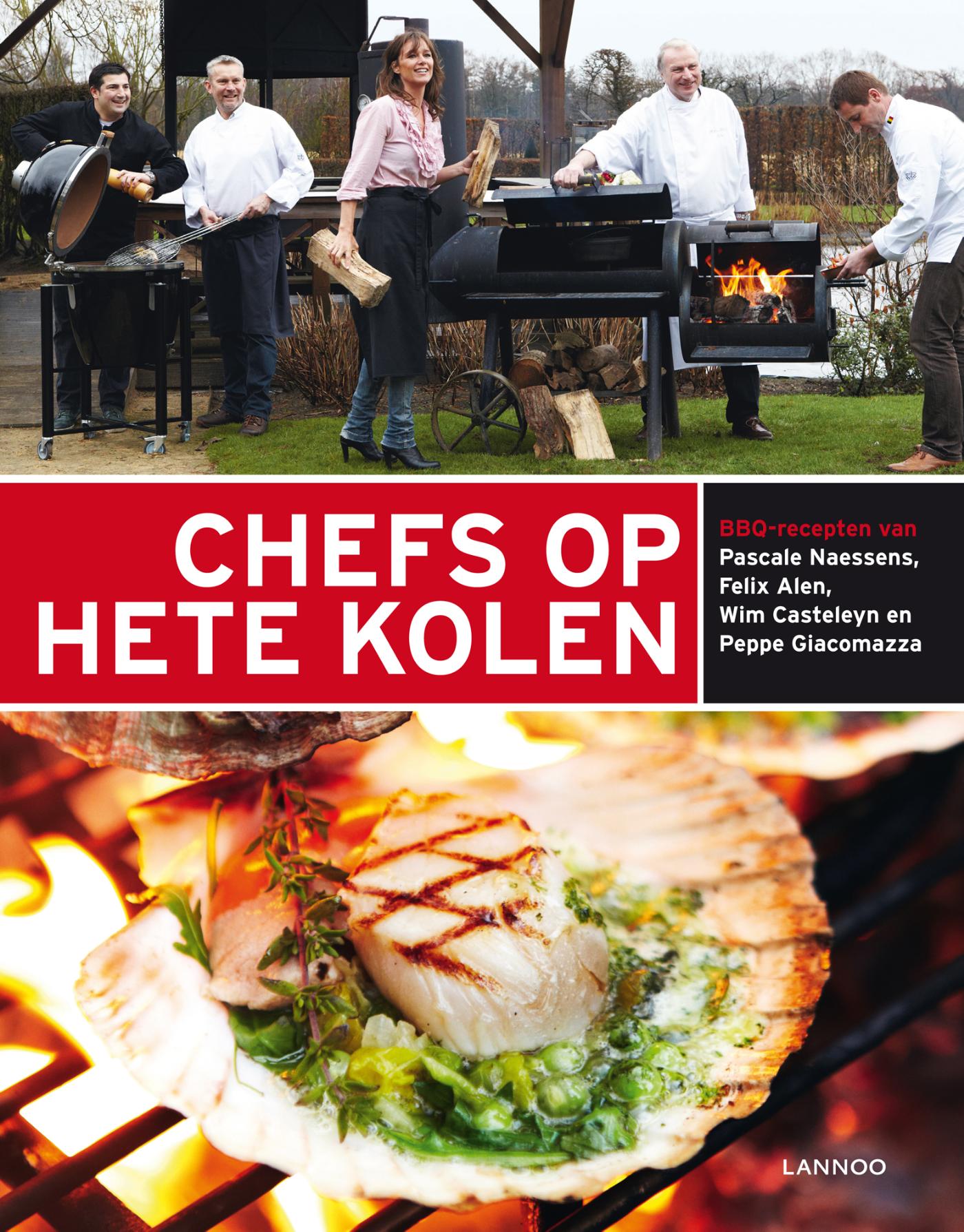 Omslag van Chefs op hete kolen