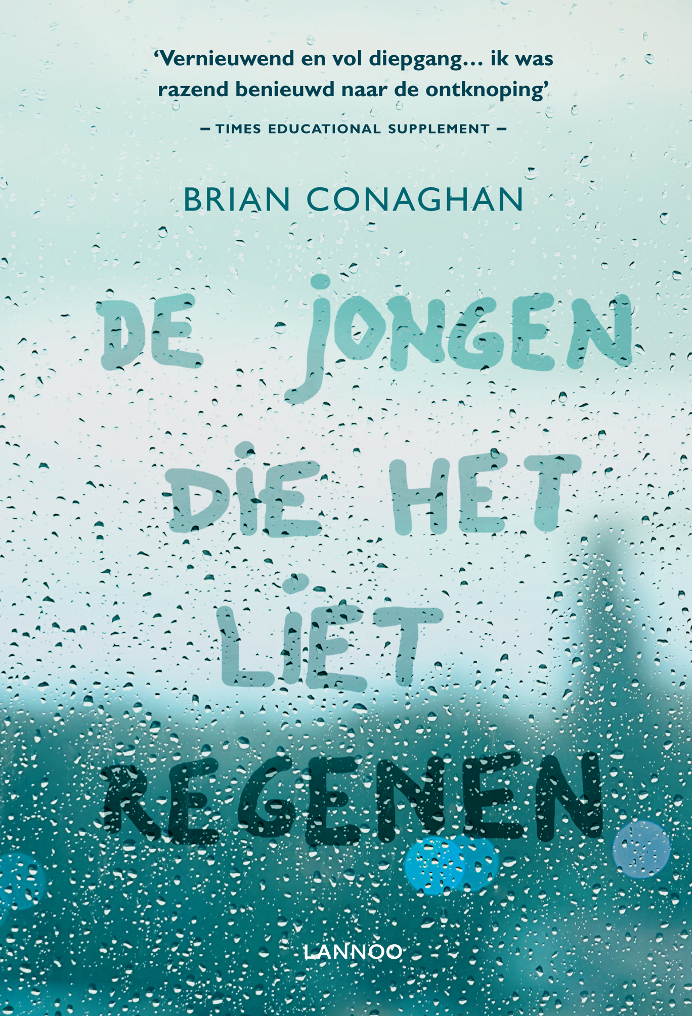 Omslag van De jongen die het liet regenen