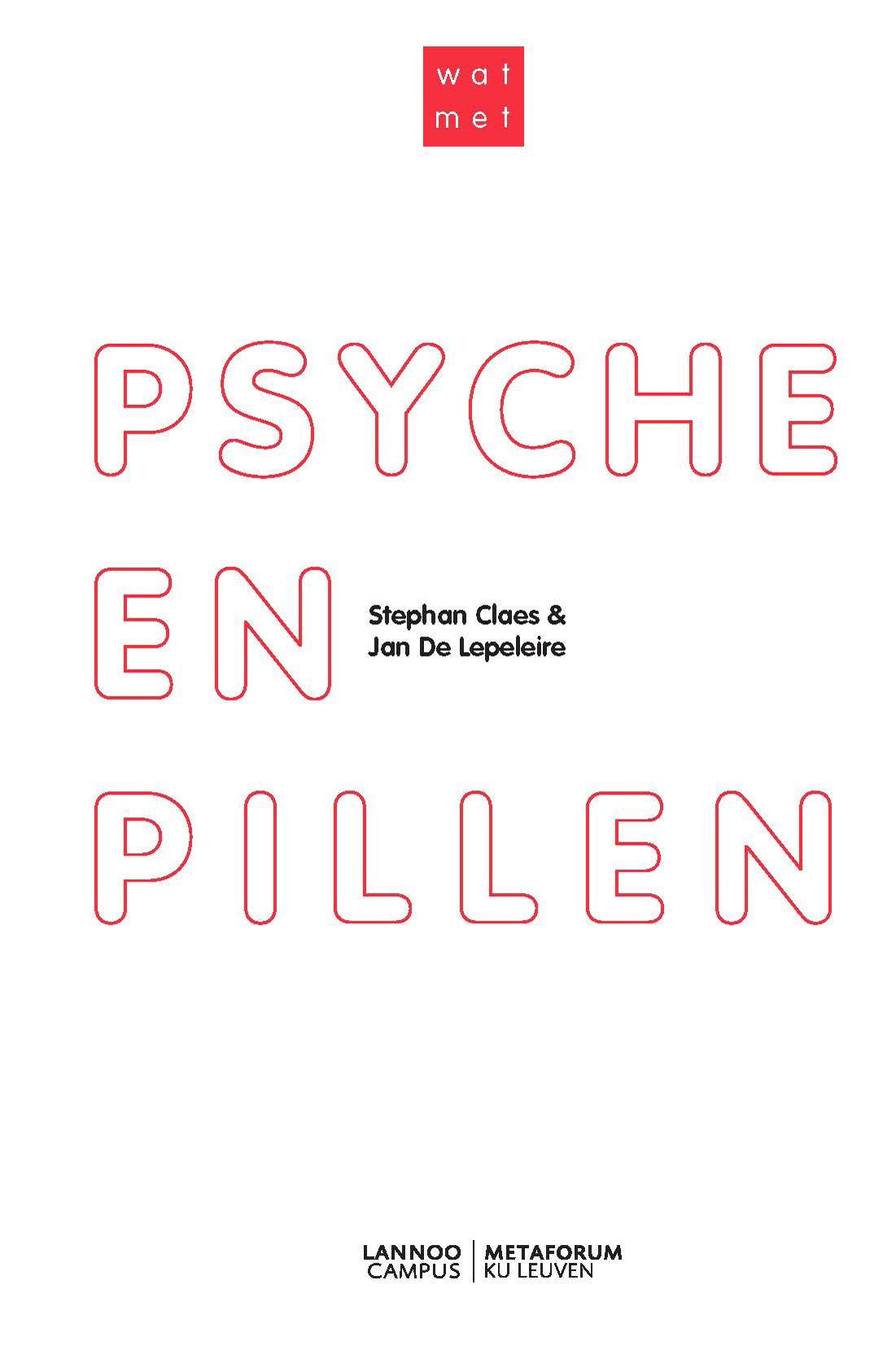 Omslag van Psyche en pillen?