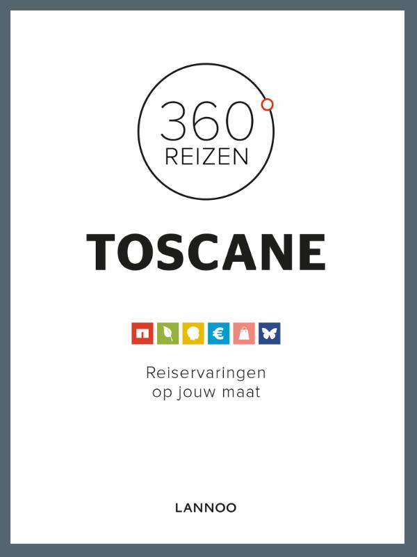 Omslag van 360° Toscane