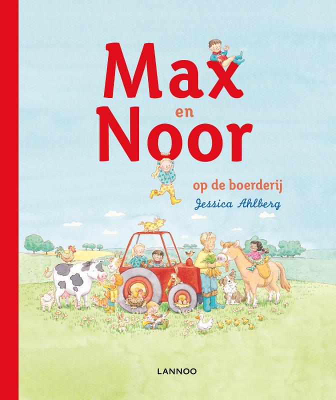Omslag van Max en Noor op de boerderij