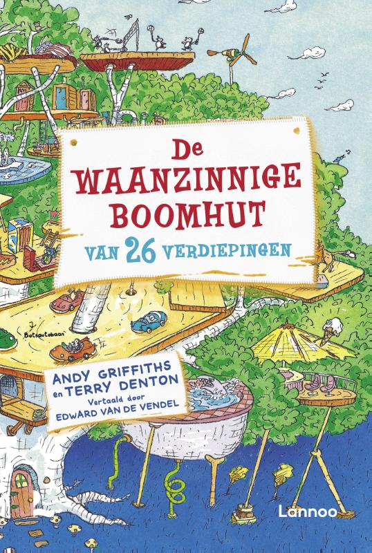 Omslag van De waanzinnige boomhut van 26 verdiepingen