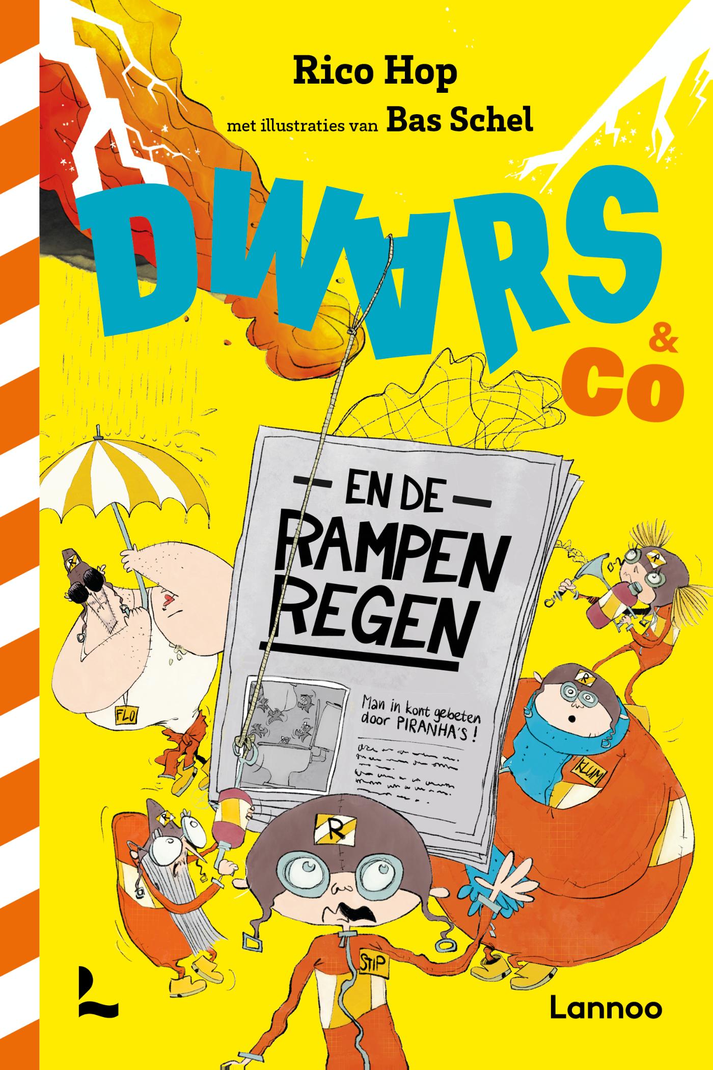 Omslag van Dwars & Co en de rampenregen