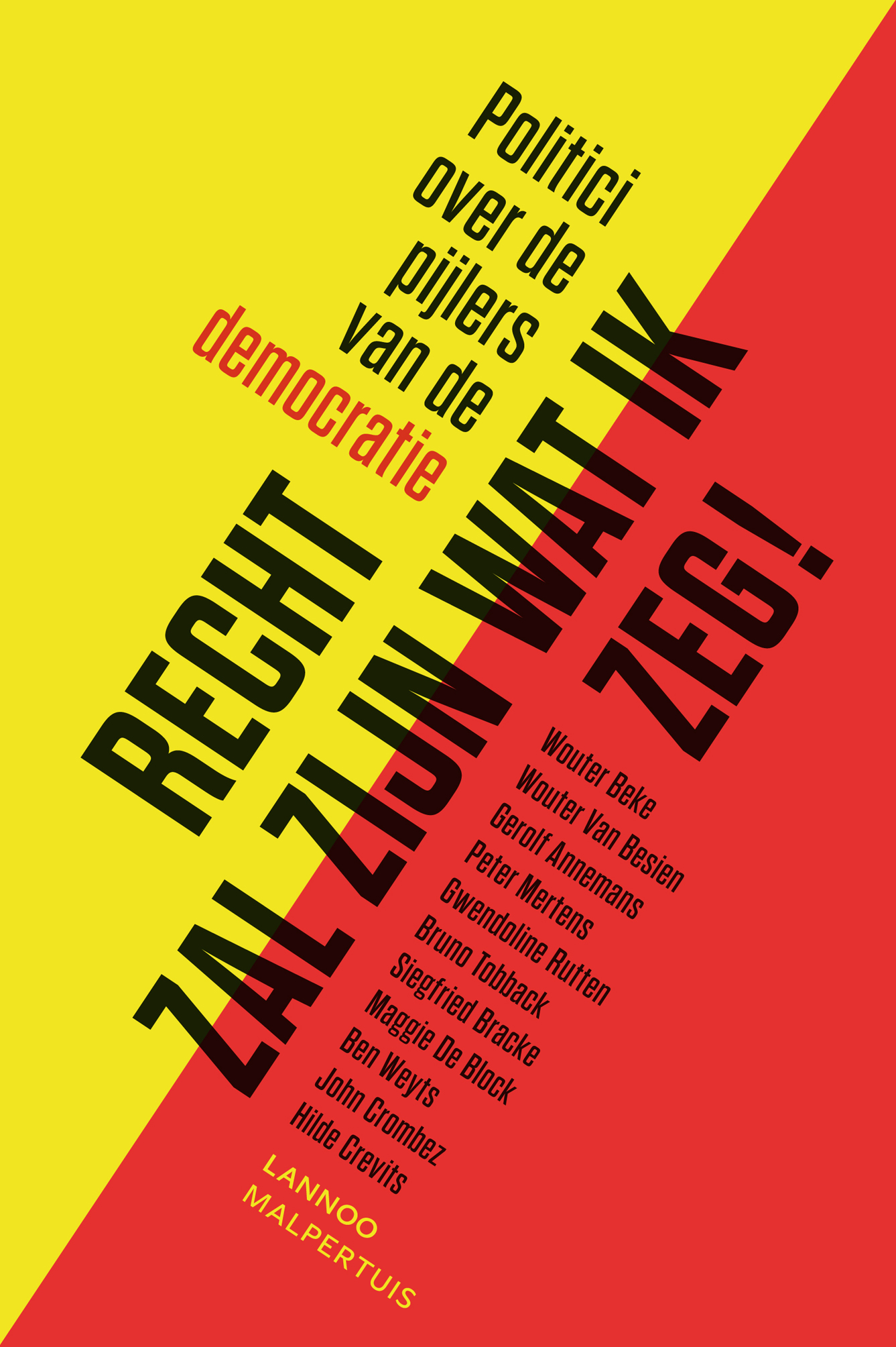 Omslag van Recht zal zijn wat ik zeg