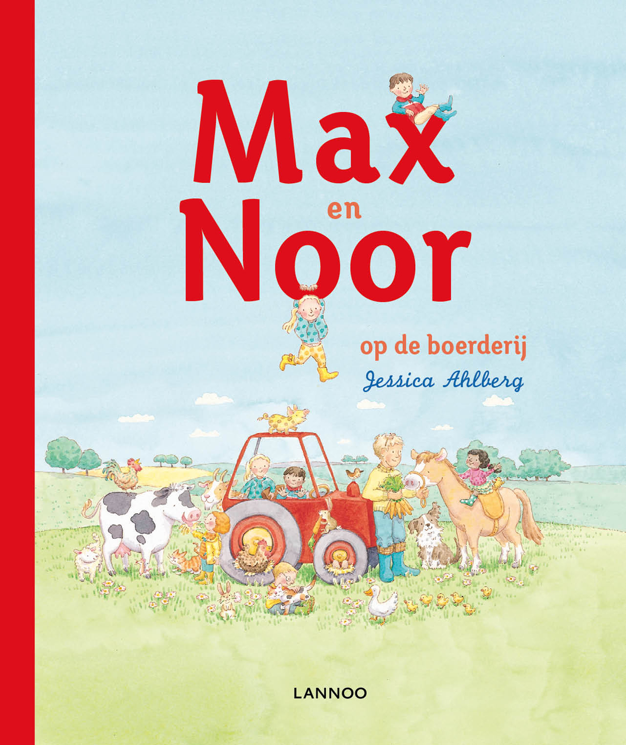 Omslag van Max en Noor op de boerderij