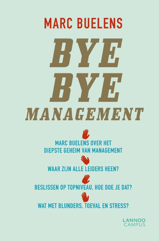 Omslag van Bye bye management