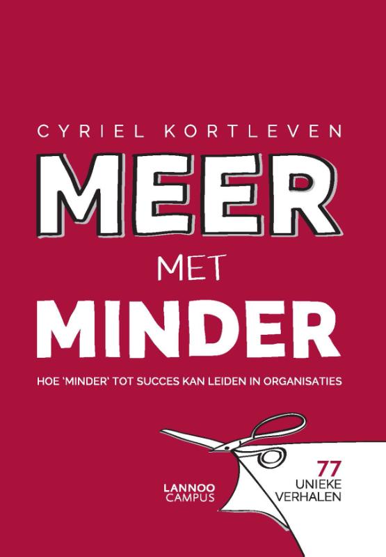 Omslag van Meer met minder