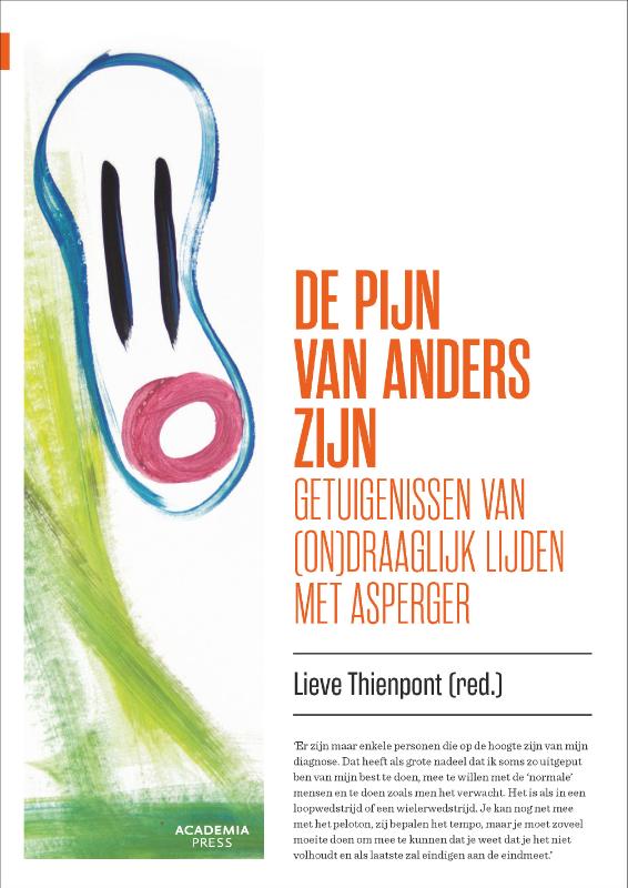 Omslag van De pijn van anders zijn