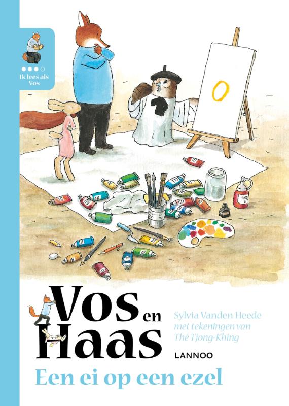 Omslag van Ik leer lezen met Vos en Haas - Ik lees als Vos - Een ei op een ezel