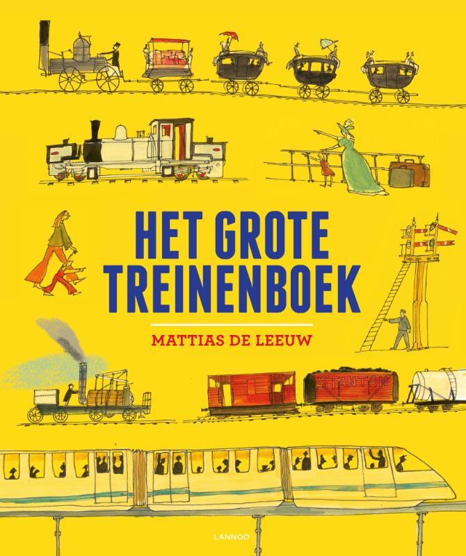 Omslag van Het grote treinenboek
